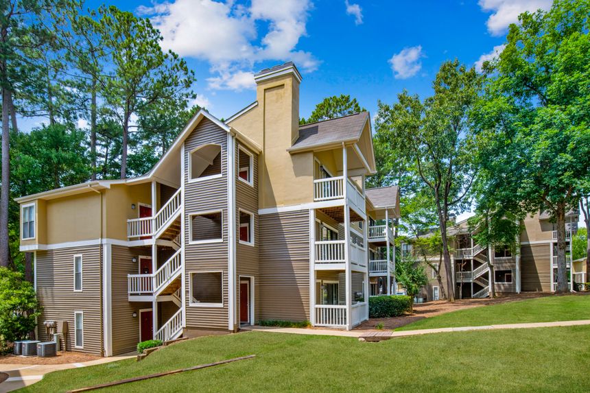 row of townhomes in Tulsa