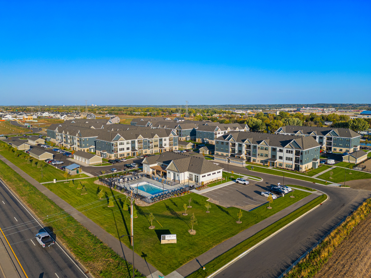 row of townhomes in Tulsa